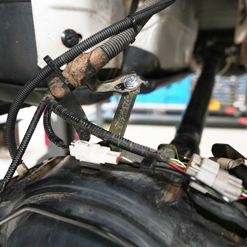 Superior Diff Wiring Harness Relocation Bracket Rear Suitable for Toyota Hilux/Wide Body Rogue/GR Sport 2015 on Revo/AN2 (N80-N90) - WHBR-A-HLX14-A